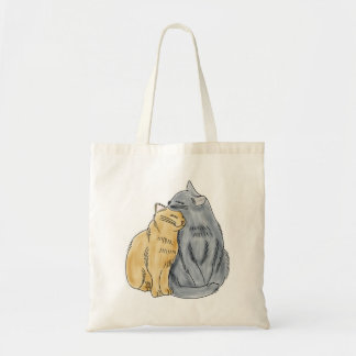 FooFooCat: Hugging Love Cats Tote Bag