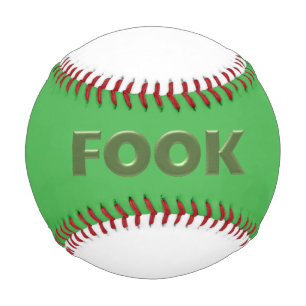 Fook green on green baseball