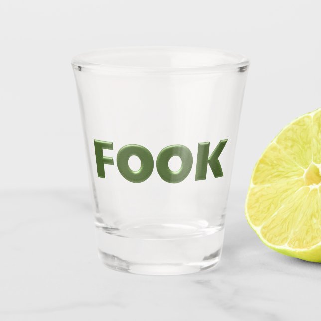 Fook shot glass (Front)