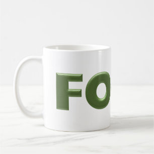 Fook white mug
