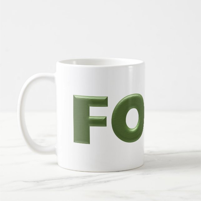 Fook white mug (Left)