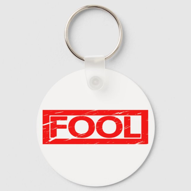 Fool Stamp Key Ring (Front)