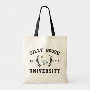 Foolish Silly Goose University Meme Tote Bag