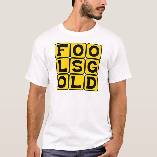 Fool's Gold, Feldspar Mineral T-Shirt (Front)