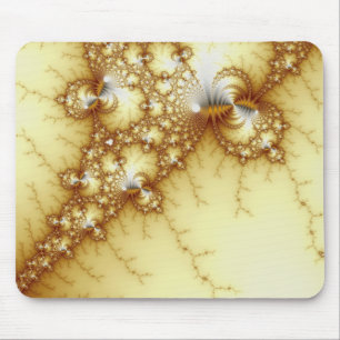 Fools Gold - Fractal Art Mouse Mat