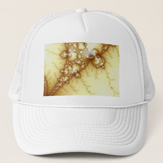 Fools Gold - Fractal Art Trucker Hat (Front)