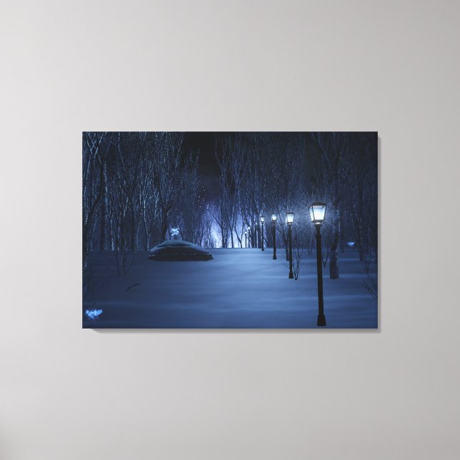 Fool's Light Canvas Print (Front)