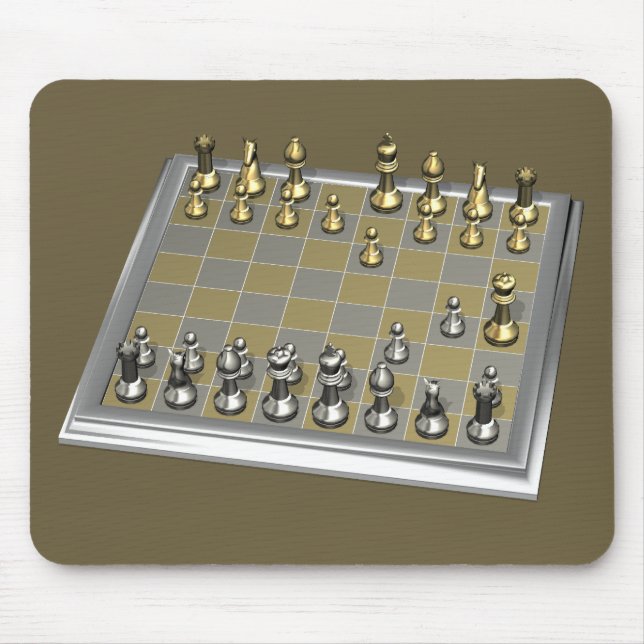 Fool's Mate Mouse Mat (Front)
