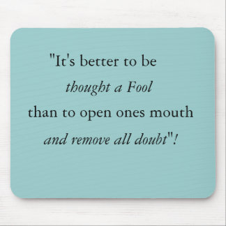 Fools Mousepad