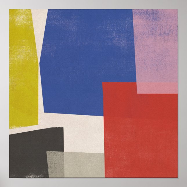 Foolscap - Modern Colorblocks Poster (Front)