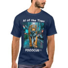 Fooocus - AI of the tiger. Robo. Concrete jungle