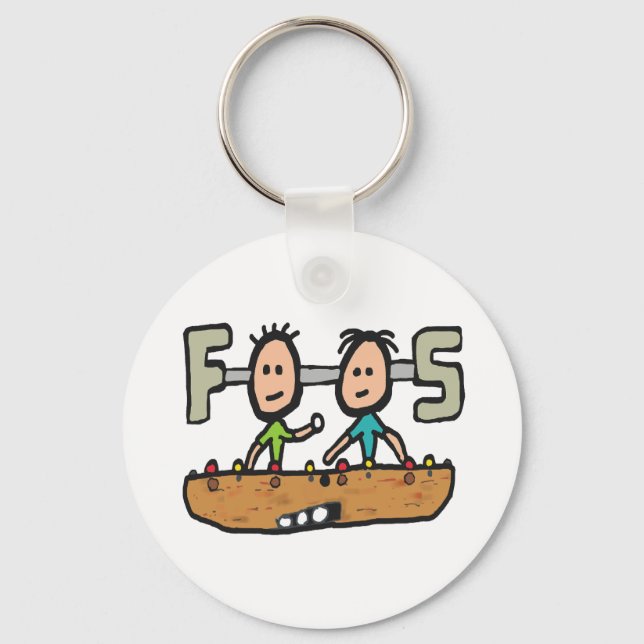 Foosball Key Ring (Front)