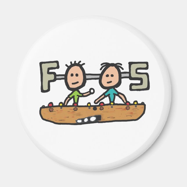 Foosball Magnet (Front)