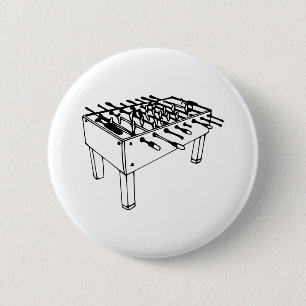 Foosball - Table soccer 6 Cm Round Badge