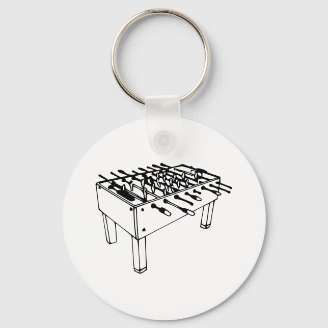 Foosball - Table soccer Key Ring (Front)