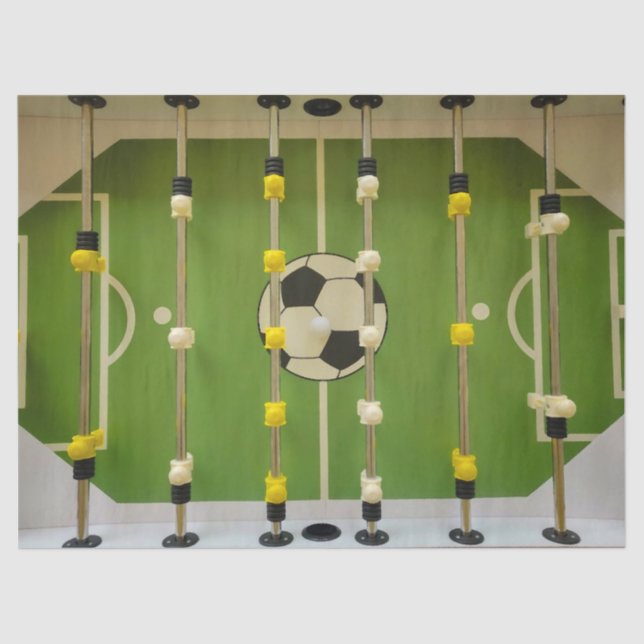 Foosball Tissue Paper (Front)