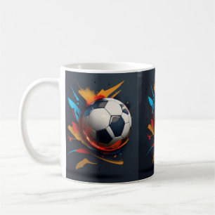 foot ball coffee mug