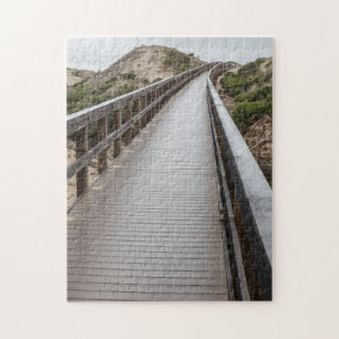 Foot Bridge at Oso Flaco Lake State Park Jigsaw Puzzle