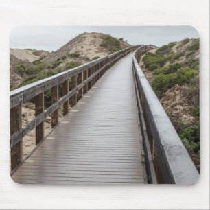 Foot Bridge at Oso Flaco Lake State Park Mouse Mat