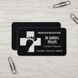 Foot Care Orthopedic Podology Business Card