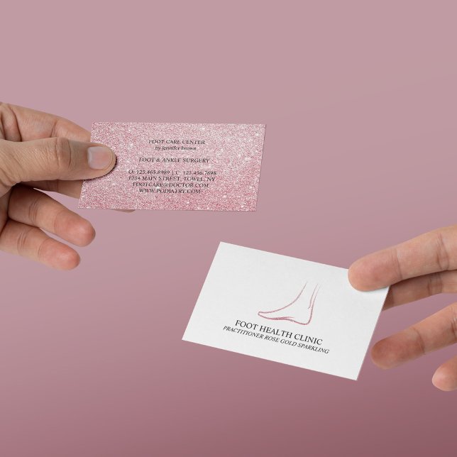 Foot Care Podiatry Practioner Doctor Business Card (Foot Care Podiatry Practioner Doctor Business Card
)