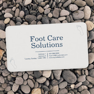 Foot Care Solutions Business Card