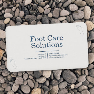Foot Care Solutions Business Card