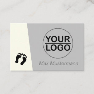 Foot care with LOGO Business Card