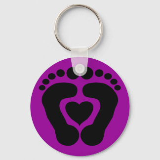 Foot Love Key Ring