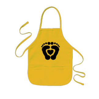 Foot Love Kids Apron