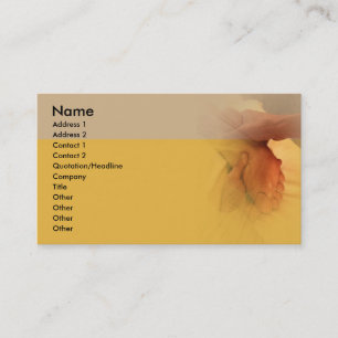 Foot Massage Business Card
