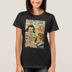 Foot Massage Rub Feet Rubbing Retro Spa T-Shirt