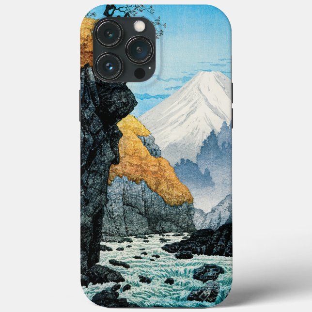 Foot of Mount Ashitaka (1932) by Hiroaki Takahashi Case-Mate iPhone Case (Back)