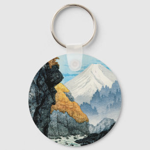 Foot of Mount Ashitaka (1932) by Hiroaki Takahashi Key Ring