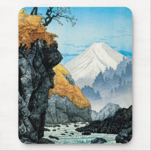 Foot of Mount Ashitaka (1932) by Hiroaki Takahashi Mouse Mat
