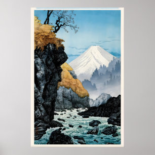 Foot of Mount Ashitaka Japanese Fine Art Print