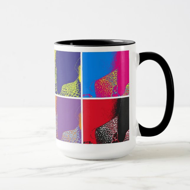Foot on a Stool Style Mug (Right)