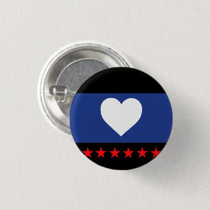 Foot Pride Flag 3 Cm Round Badge