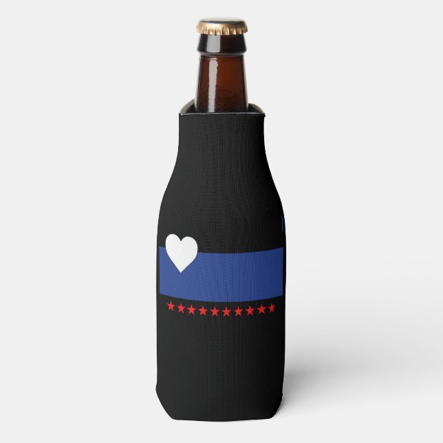 FOOT PRIDE FLAG BOTTLE COOLER (Bottle Front)