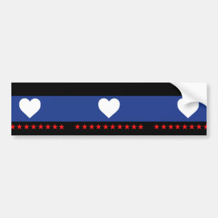Foot Pride Flag Bumper Sticker