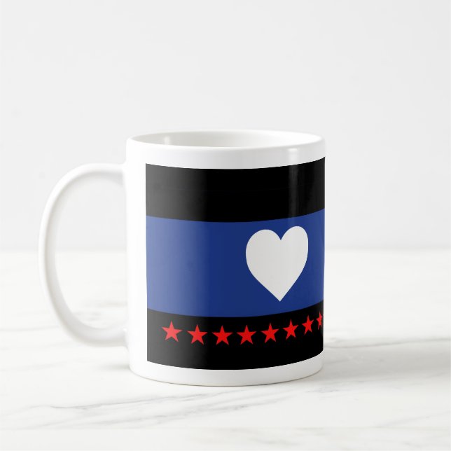 Foot Pride Flag Coffee Mug (Left)