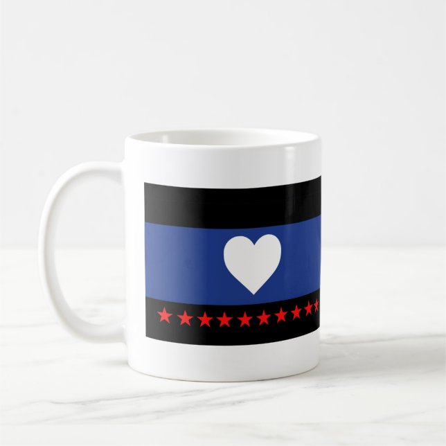 Foot Pride Flag Coffee Mug (Left)