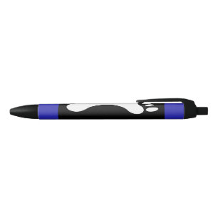 Foot Pride Flag (Footprint) Black Ink Pen