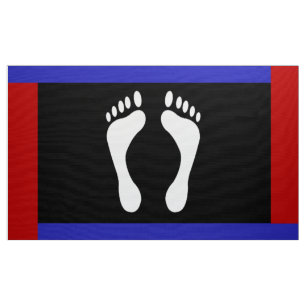 Foot Pride Flag (Footprint) Fabric