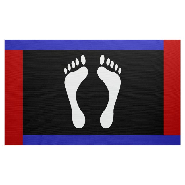 Foot Pride Flag (Footprint) Fabric (Yard)