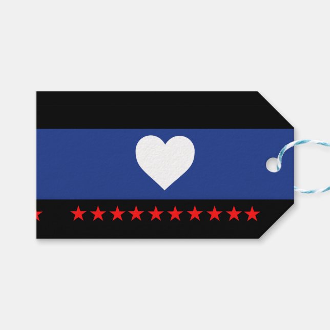 Foot Pride Flag Gift Tags (Front (Horizontal))