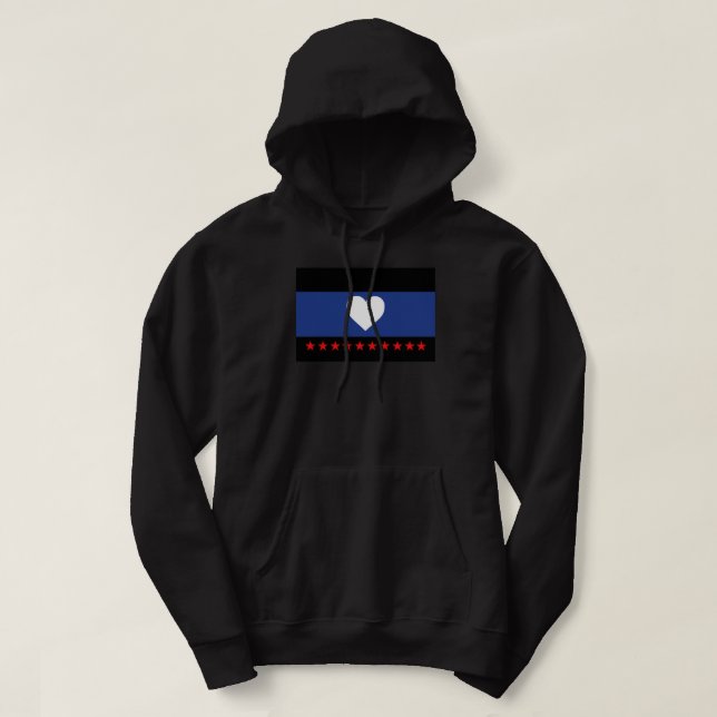 Foot Pride Flag Hoodie (Design Front)