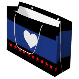 Foot Pride Flag Large Gift Bag
