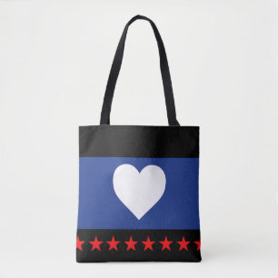 Foot Pride Flag Tote Bag