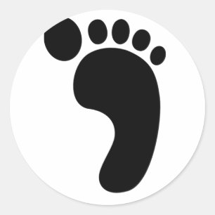 Foot Print Stickers
